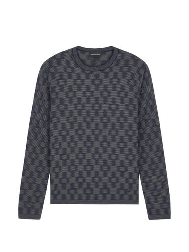 Wool Crewneck Sweater - Emporio Armani - Modalova