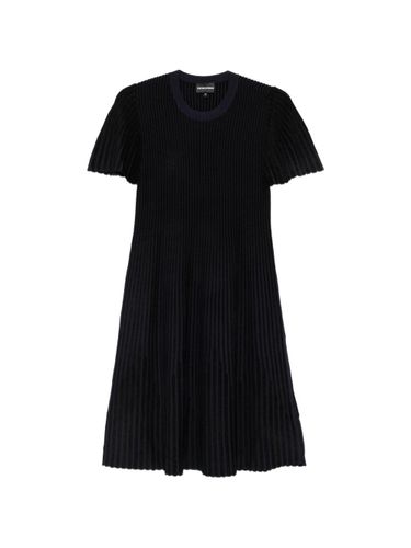Emporio Armani Striped Midi Dress - Emporio Armani - Modalova