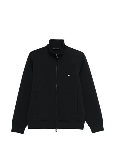 Logo Cotton Sweatshirt - Emporio Armani - Modalova