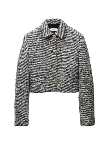 Versace Bouclé Wool Jacket - Versace - Modalova