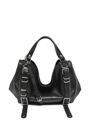 Diesel D-One Medium Leather Handbag - Diesel - Modalova