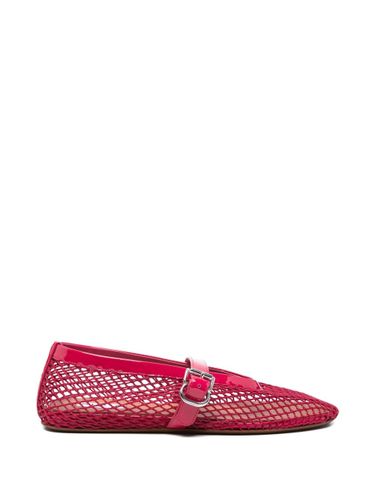 Alaïa Fishnet Ballet Flats - Alaïa - Modalova