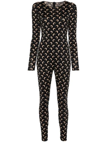 MARINE SERRE Moon Printed Catsuit - MARINE SERRE - Modalova