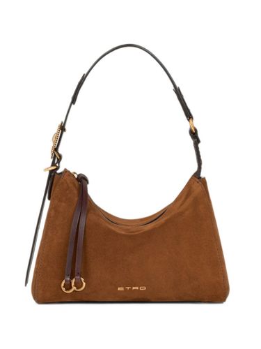 Etro Small Leather Hobo Bag - Etro - Modalova