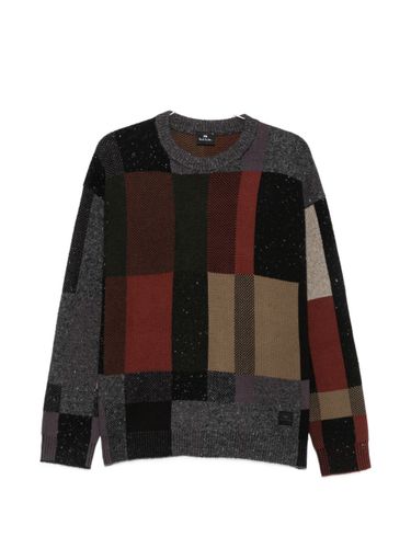 Wool Blend Crewneck Sweater - PS PAUL SMITH - Modalova