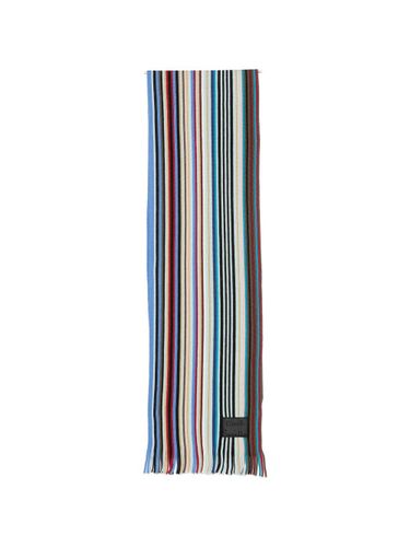 Paul Smith Striped Wool Scarf - Paul Smith - Modalova
