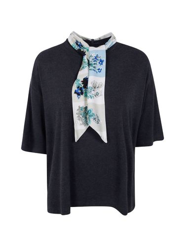 Paul Smith Scarfed Cotton T-Shirt - Paul Smith - Modalova