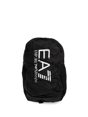 EA7 EMPORIO ARMANI Logo Backpack - EA7 EMPORIO ARMANI - Modalova