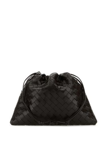 Leahter Medium Dustbag - Bottega Veneta - Modalova