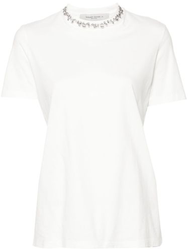 Golden Embroidered Cotton T-Shirt - Golden Goose - Modalova