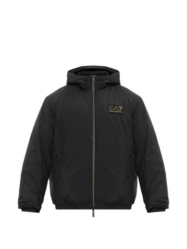 Logo Nylon Blouson Jacket - EA7 EMPORIO ARMANI - Modalova