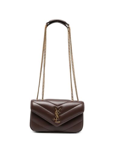 Loulou Mini Suede Leather Shoulder Bag - Saint Laurent - Modalova