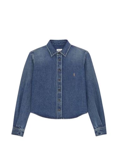 Saint Laurent Denim Cotton Shirt - Saint Laurent - Modalova