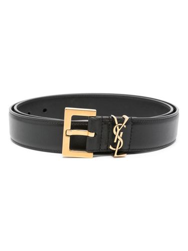 Cassandre Leather Belt - Saint Laurent - Modalova