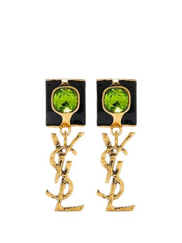 Saint Laurent Cassandre Earrings - Saint Laurent - Modalova
