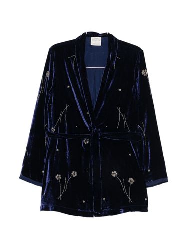 Embroidered Velvet Kimono - Forte Forte - Modalova