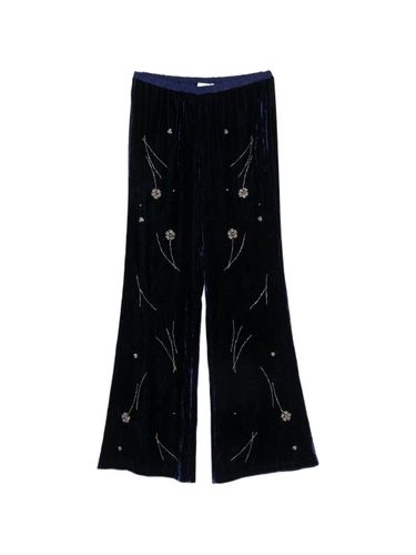 Embroidered Velvet Trousers - Forte Forte - Modalova