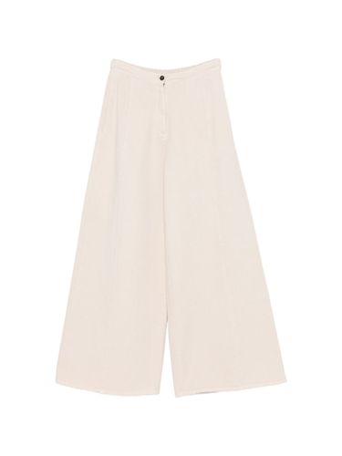 Cotton Wide-Leg Trousers - Forte Forte - Modalova