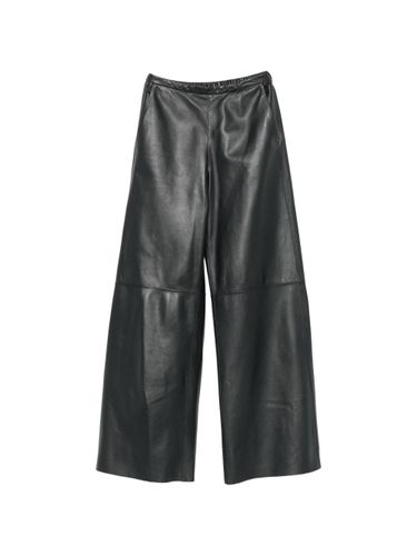 Leather High-Waisted Trousers - Forte Forte - Modalova