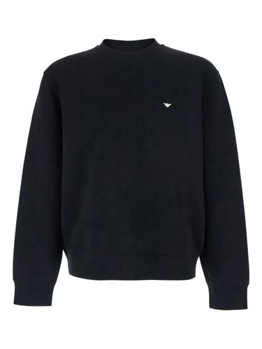 Cotton Crewneck Sweatshirt - Emporio Armani - Modalova
