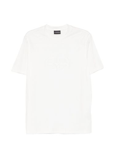 Emporio Armani Logo Cotton T-Shirt - Emporio Armani - Modalova