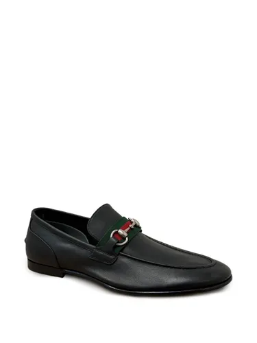 Gucci Leather Loafers - Gucci - Modalova