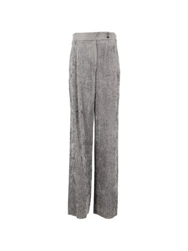 Emporio Armani Velvet Trousers - Emporio Armani - Modalova