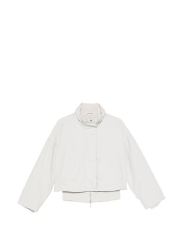Cotton Blend Blouson Jacket - Emporio Armani - Modalova
