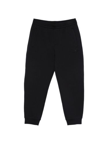 Logo Cotton Sweatpants - Emporio Armani - Modalova
