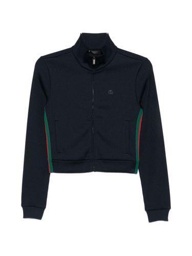 Web Detail Cotton Blend Sweatshirt - Gucci - Modalova