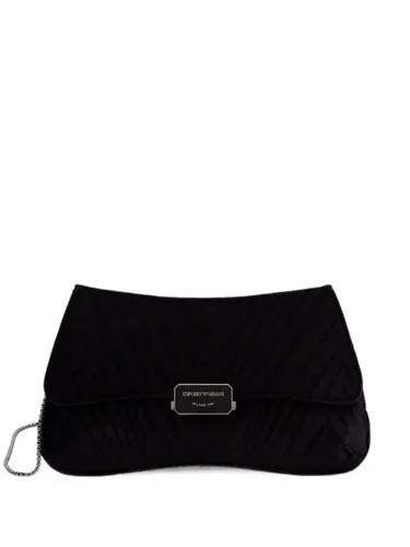 Emporio Armani Velvet Clutch - Emporio Armani - Modalova