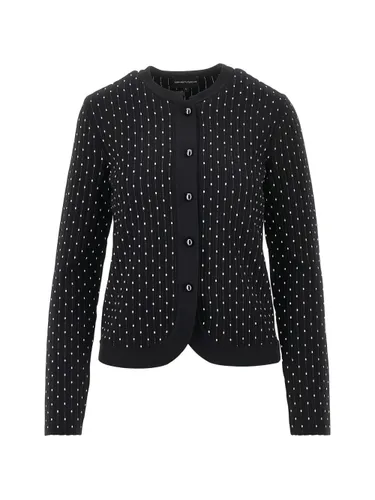 Crewneck Cardigan - Emporio Armani - Modalova