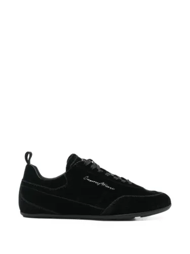 Emporio Armani Velvet Sneakers - Emporio Armani - Modalova