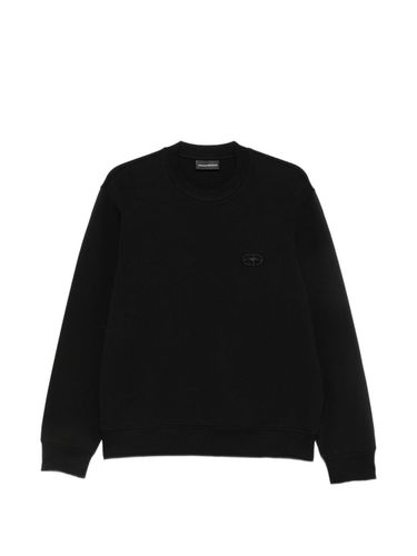Logo Cotton Sweatshirt - Emporio Armani - Modalova