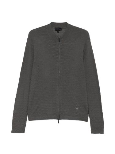 Emporio Armani Wool Cardigan - Emporio Armani - Modalova