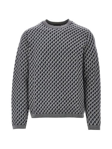 Wool Crewneck Sweater - Emporio Armani - Modalova