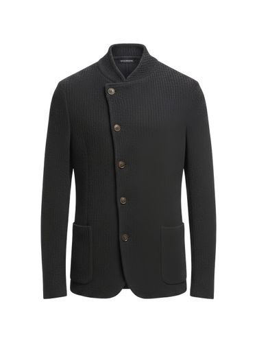 Chenille Blazer Jacket - Emporio Armani - Modalova