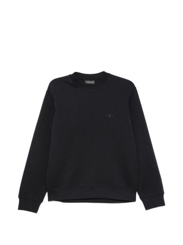 Logo Cotton Sweatshirt - Emporio Armani - Modalova