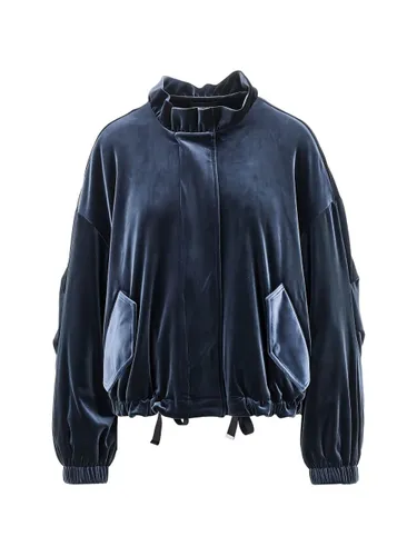 Chenille Blouson Jacket - Emporio Armani - Modalova