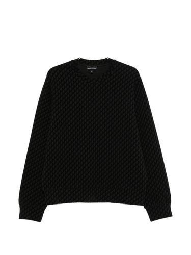 Logo Cotton Sweatshirt - Emporio Armani - Modalova
