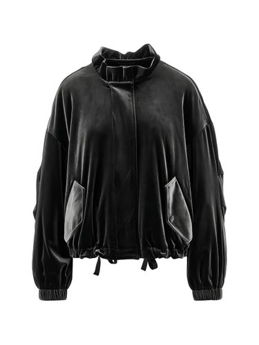 Chenille Blouson Jacket - Emporio Armani - Modalova