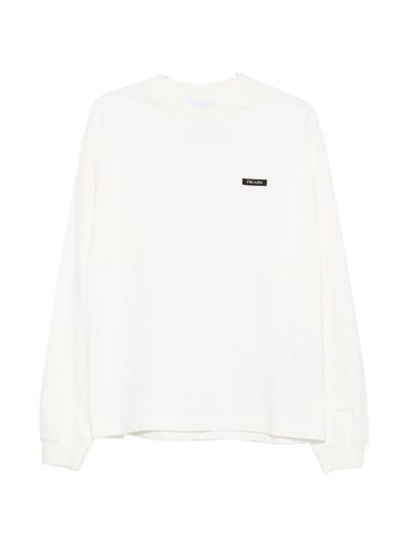 Prada Cotton Crewneck Sweater - Prada - Modalova