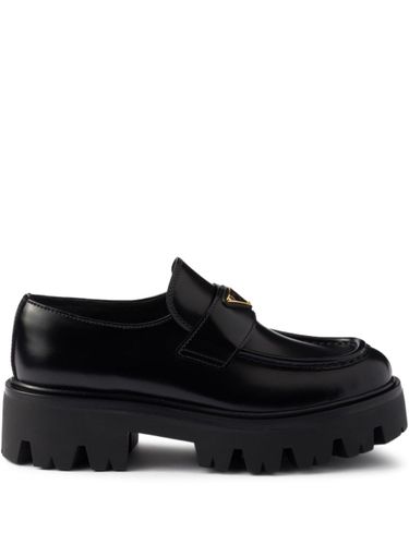 Prada Leather Loafers - Prada - Modalova