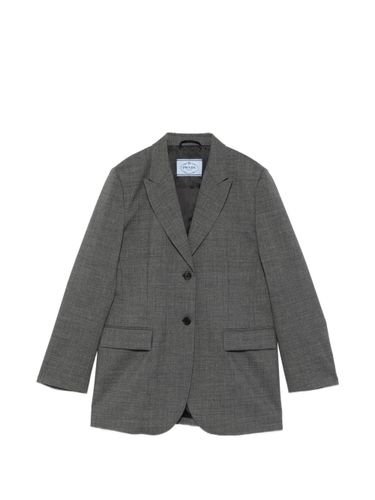 Prada Wool Single-Breasted Jacket - Prada - Modalova
