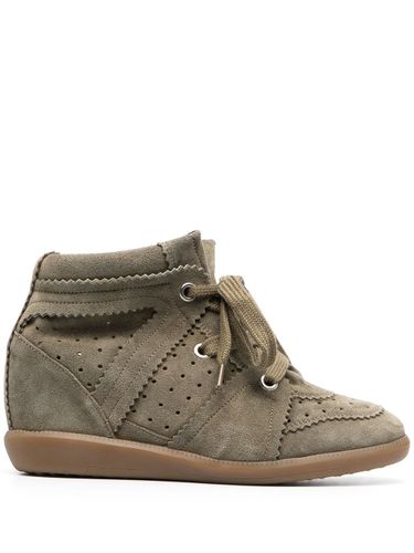 Bobby Leather Sneakers - Isabel Marant - Modalova