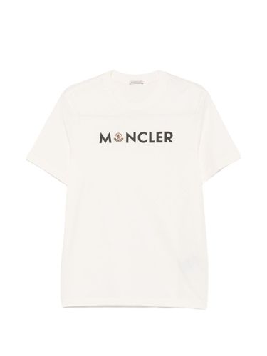Moncler Logo Cotton T-Shirt - Moncler - Modalova
