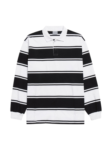 Balenciaga Striped Polo Shirt - Balenciaga - Modalova