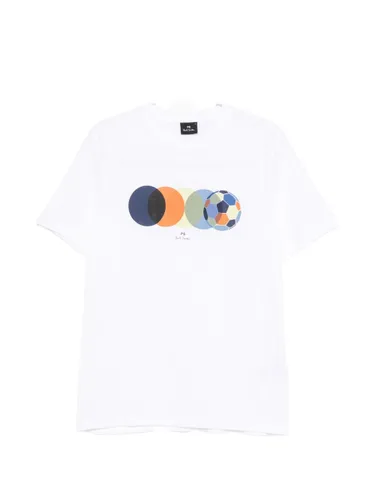 Football Cotton T-Shirt - PS PAUL SMITH - Modalova