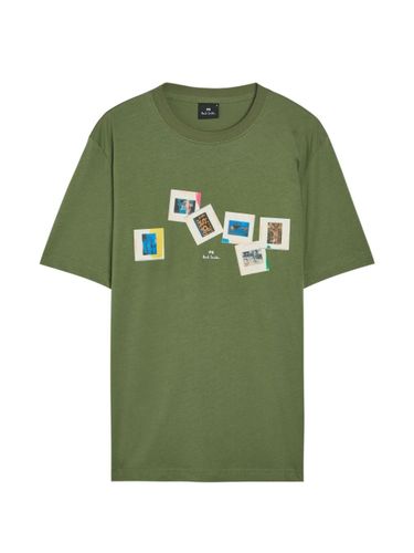 PS PAUL SMITH Slides Cotton T-Shirt - PS PAUL SMITH - Modalova