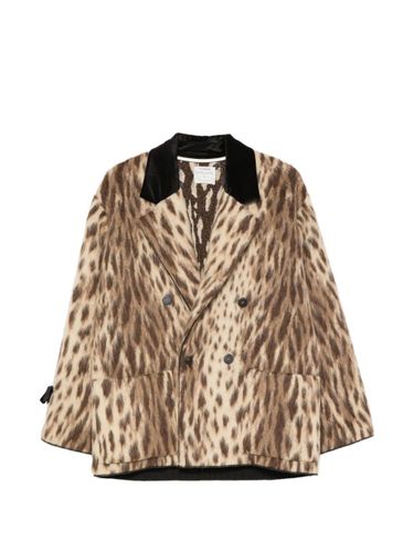 Wool Blend Double-Breasted Jacket - Forte Forte - Modalova